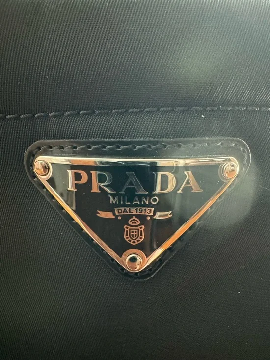 Prada Re-nylon Brixxen leather booties Black Lace-Up Chunky Lug Heel Boots sz36 - Picture 14 of 17